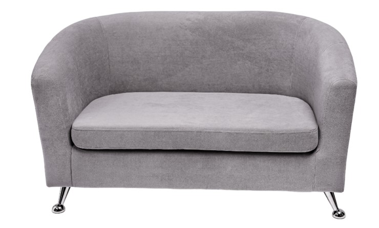Прямой диван Брамс 2Д серый в Надыме - изображение 3