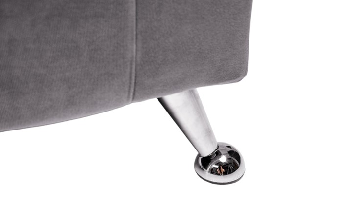 Прямой диван Брамс 2Д серый в Надыме - изображение 4