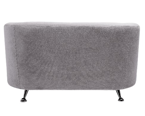 Прямой диван Брамс 2Д серый в Надыме - изображение 8