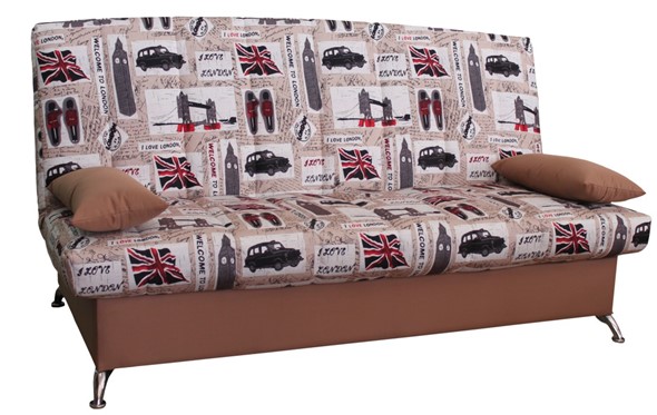 Прямой диван Чарли хром в Салехарде - изображение