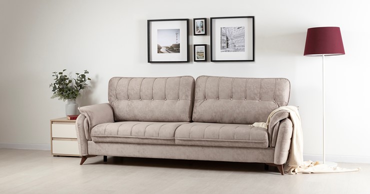 Прямой диван Дорис Арт. ТД 558 в Салехарде - изображение 3