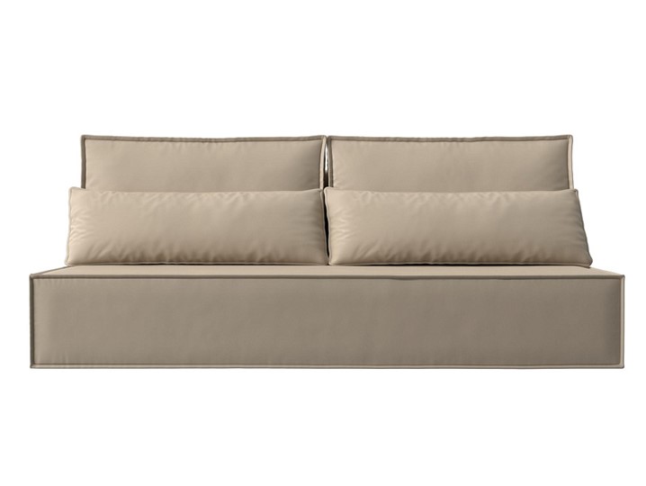 Прямой диван Фабио Лайт, Бежевый (Экокожа) в Салехарде - изображение 7