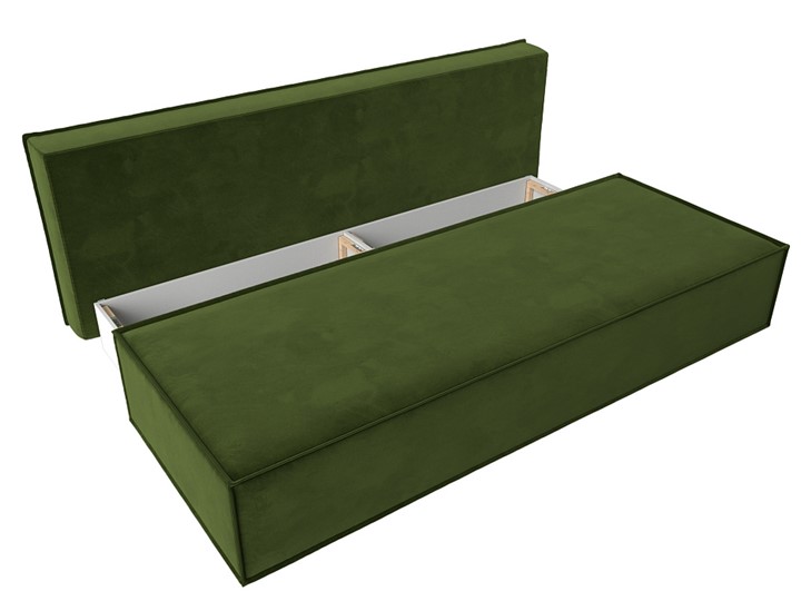 Прямой диван Фабио Лайт, Зеленый (микровельвет) в Салехарде - изображение 1
