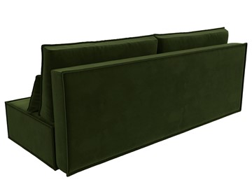 Прямой диван Фабио Лайт, Зеленый (микровельвет) в Салехарде - предосмотр 3