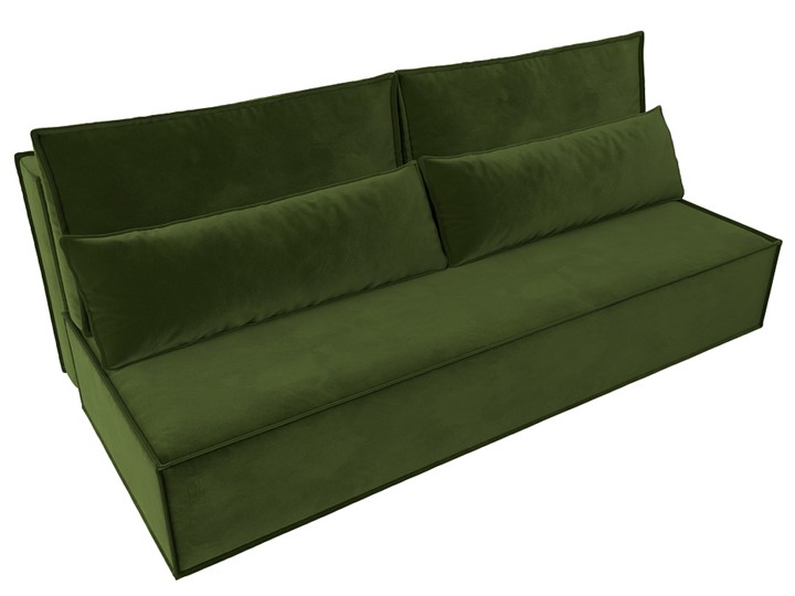 Прямой диван Фабио Лайт, Зеленый (микровельвет) в Салехарде - изображение 4