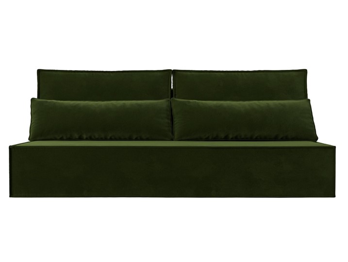 Прямой диван Фабио Лайт, Зеленый (микровельвет) в Салехарде - изображение 7