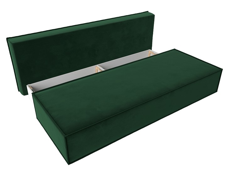 Прямой диван Фабио Лайт, Зеленый (велюр) в Салехарде - изображение 1