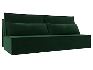 Прямой диван Фабио Лайт, Зеленый (велюр) в Салехарде