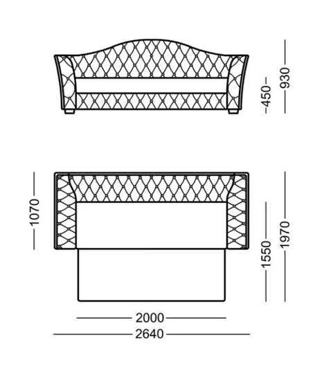 Прямой диван Франческа БД в Салехарде - изображение 6
