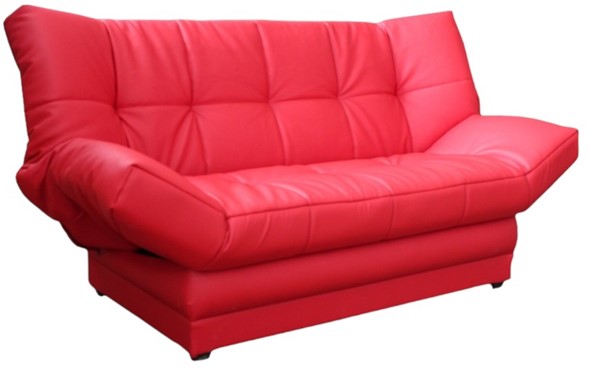Прямой диван Клик-Кляк стёганый в Губкинском - изображение