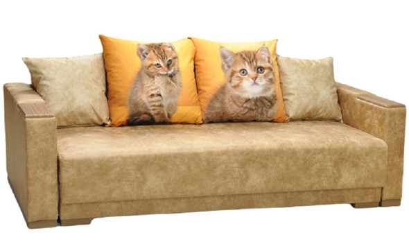 Прямой диван Комбо 3 БД, НПБ в Салехарде - изображение