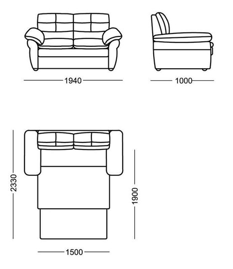 Прямой диван Кристина МД в Ноябрьске - изображение 6