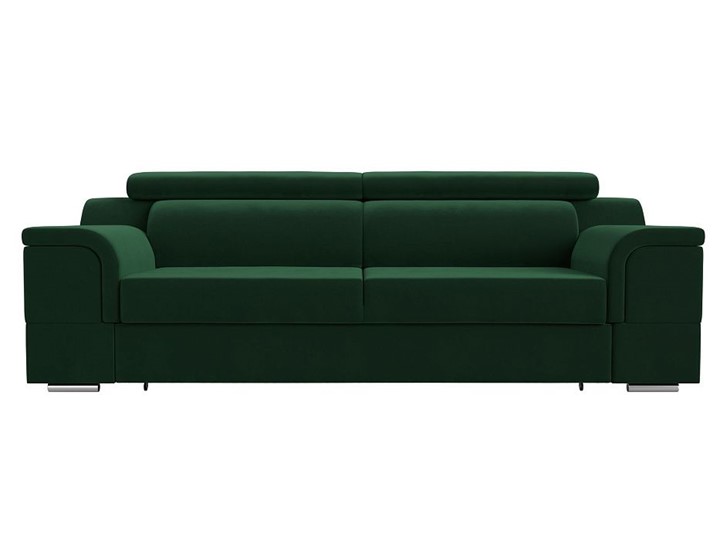 Прямой диван Лига-003 НПБ, Зеленый (Велюр) в Тарко-Сале - изображение 7