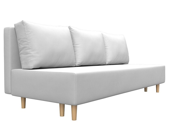 Прямой диван Лига-033, Белый (Экокожа) в Салехарде - изображение 6