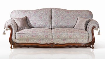 Прямой диван Лондон (4) четырехместный, механизм "Пума" (НПБ) в Новом Уренгое
