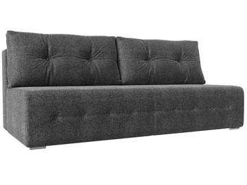 Прямой диван Лондон, Серый (рогожка) в Ноябрьске