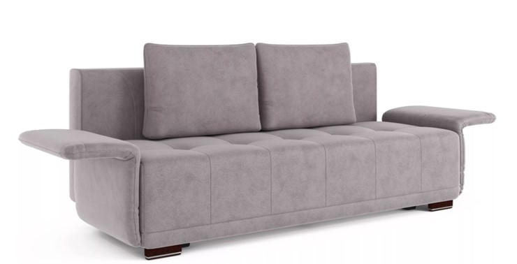 Прямой диван Милан - 1 СК, Велюр Кашемир 890 в Салехарде - изображение 1