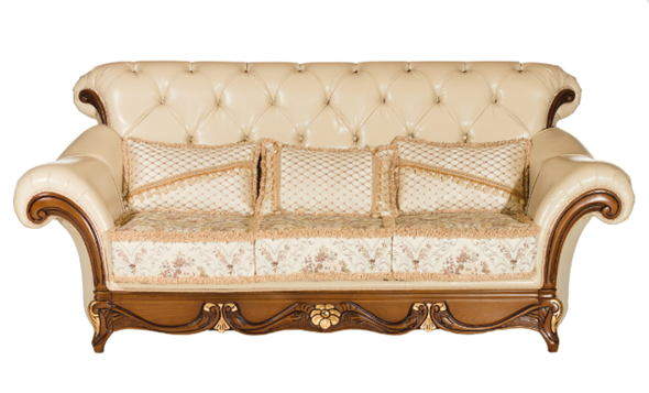 Прямой диван Милан 3-местный, Миксотойл в Салехарде - изображение