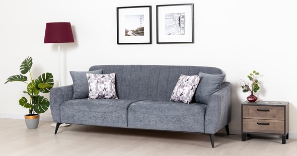 Прямой диван Наоми, ТД 482 в Салехарде - изображение