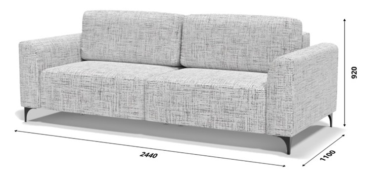 Прямой диван Нео (Тик-так) в Салехарде - изображение 6