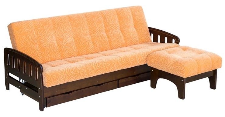 Прямой диван Ретро, Орех в Салехарде - изображение 3