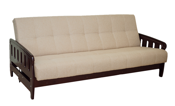 Прямой диван Ретро, Орех в Салехарде - изображение