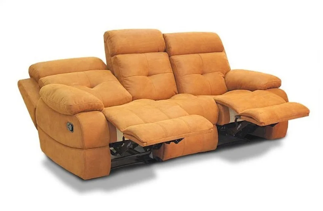 Прямой диван Рокфорд БД, 2 реклайнера в Салехарде - изображение 3