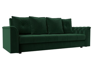 Прямой диван Сиеста, Зеленый (велюр) в Надыме
