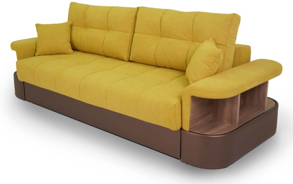 Прямой диван Женева 3 (НПБ) в Салехарде - изображение