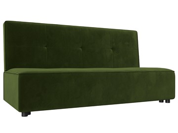Прямой диван Зиммер, Зеленый (микровельвет) в Салехарде - предосмотр