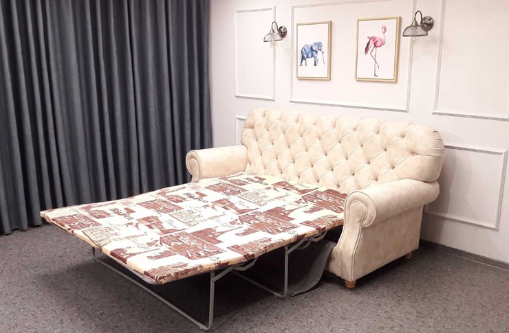 Прямой диван Глория, 3х местный, со спальным местом в Ноябрьске - изображение 1