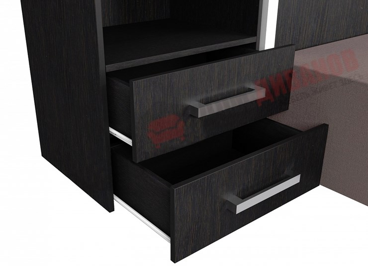 Диван Кровать-трансформер Smart (ШЛ+КД 1400+ШП), 2 шкафа, без подлокотников в Ноябрьске - изображение 3
