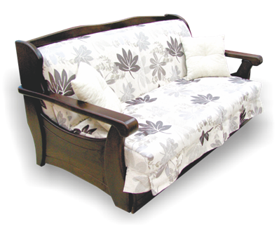 Прямой диван Аккордеон Бук 155, Элакс, Радуга в Ноябрьске - изображение