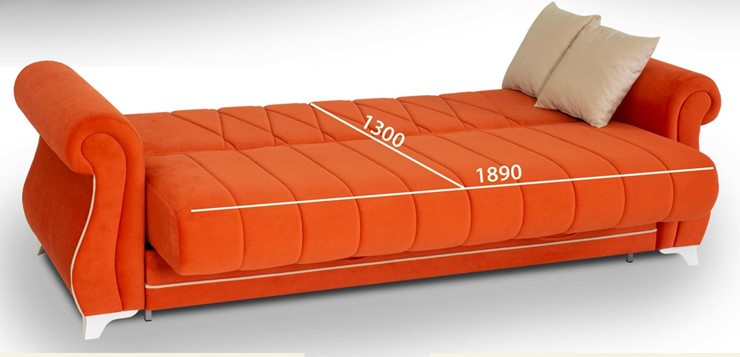 Прямой диван Бриз 2 (НПБ) БД в Муравленко - изображение 8