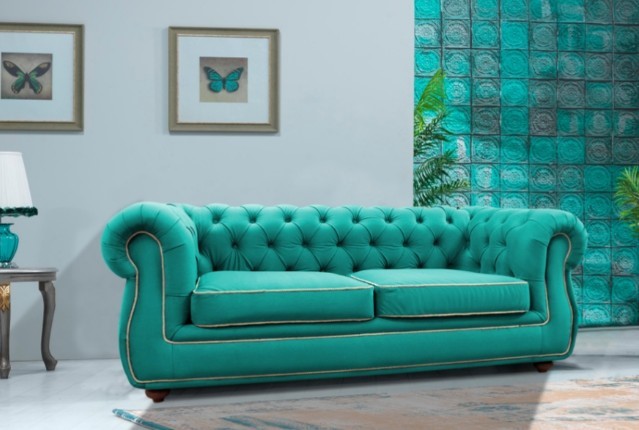 Прямой диван Честер с механизмом тент-латовый в Тарко-Сале - изображение 1
