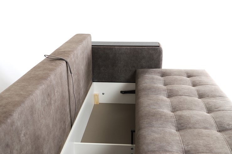 Прямой диван Марк ППУ в Салехарде - изображение 5