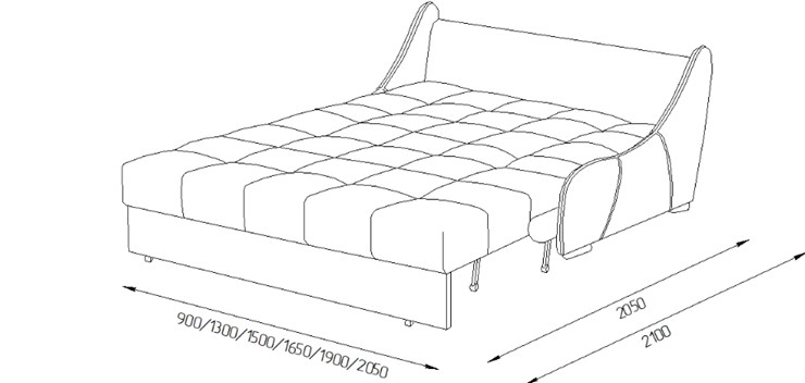 Прямой диван Токио 130 (НПБ) в Салехарде - изображение 12