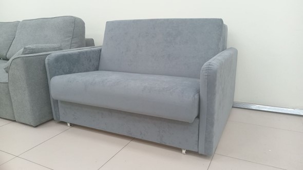 Прямой диван Уют  Аккордеон 1200  БД с подлокотником, НПБ, 000046968 в Новом Уренгое - изображение