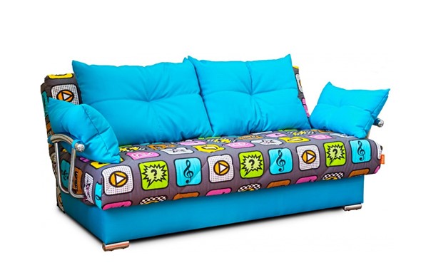 Прямой диван Чикаго 01 ППУ в Салехарде - изображение