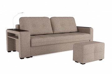 Прямой диван Smart 4(Б4-3т-Б3), Шерлок 932 в Салехарде