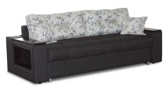 Прямой диван Леон Люкс (с 1 баром) в Салехарде - изображение