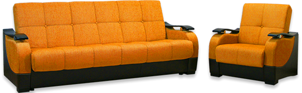 Прямой диван Элегия 4 БД в Ноябрьске - изображение