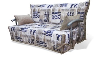 Прямой диван Аккордеон с боковинами, спальное место 1400 в Новом Уренгое - предосмотр