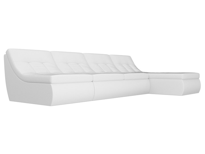 Большой модульный диван Холидей, Белый (экокожа) в Салехарде - изображение 5