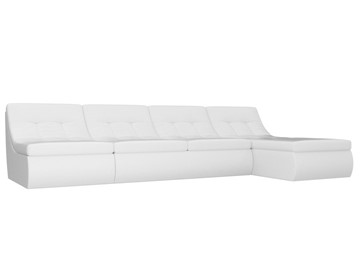 Большой модульный диван Холидей, Белый (экокожа) в Надыме - предосмотр