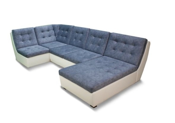 Модульный угловой диван Комфорт (м7+м1+м4+м3) в Салехарде - изображение