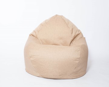 Кресло-мешок Макси, рогожка, 150х100, песочное в Надыме - предосмотр 1