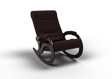 Кресло-качалка Вилла, ткань шоколад 11-Т-Ш в Салехарде