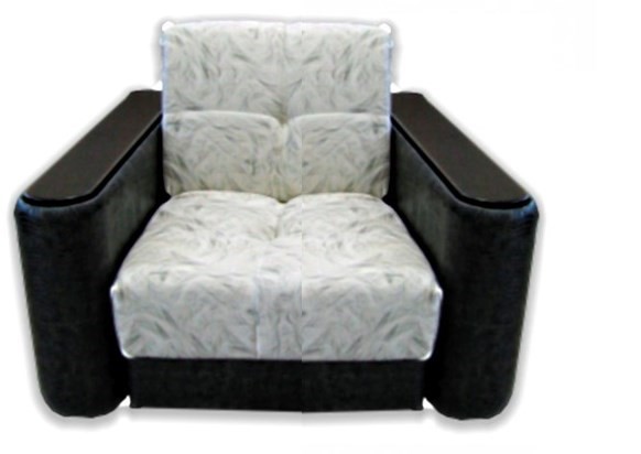 Кресло-кровать Аккордеон-1, 70 (круглые подлокотники) в Салехарде - изображение