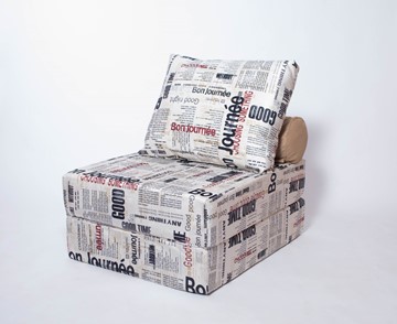 Бескаркасное кресло-кровать Прайм, газета в Лабытнанги